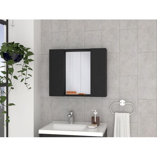Designer × Homemade Medicine Cabinet Hops, Double Door, Mirror, One External She Size US L / EU 52-54 / 3 - 1 Thumbnail