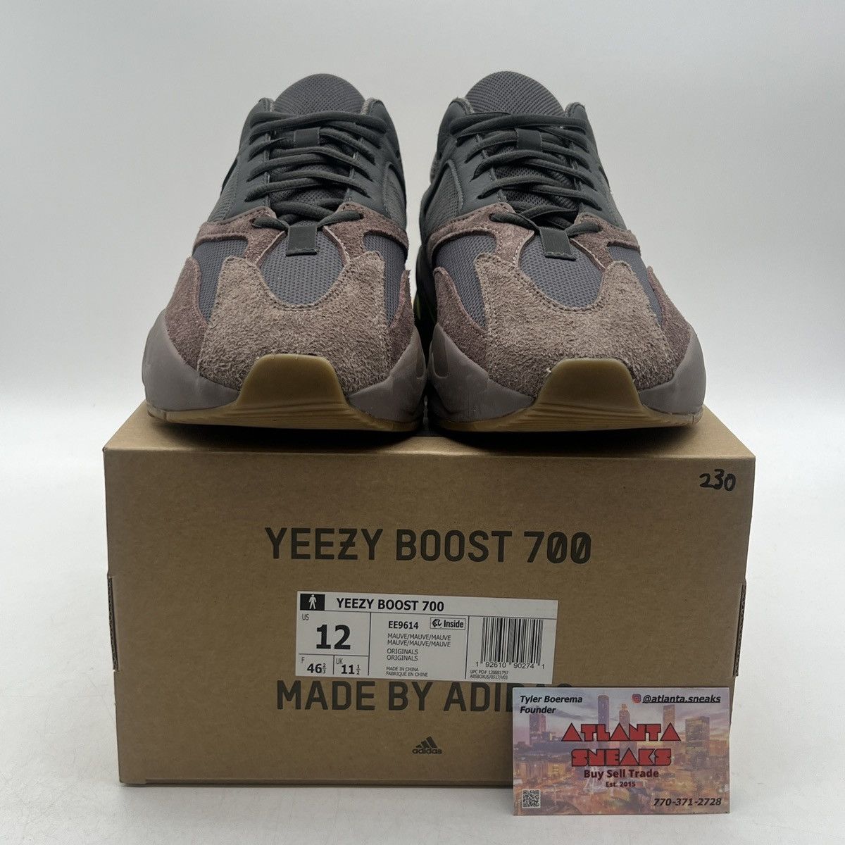 Adidas Yeezy boost 700 mauve Size US 12 / EU 45 - 2 Thumbnail