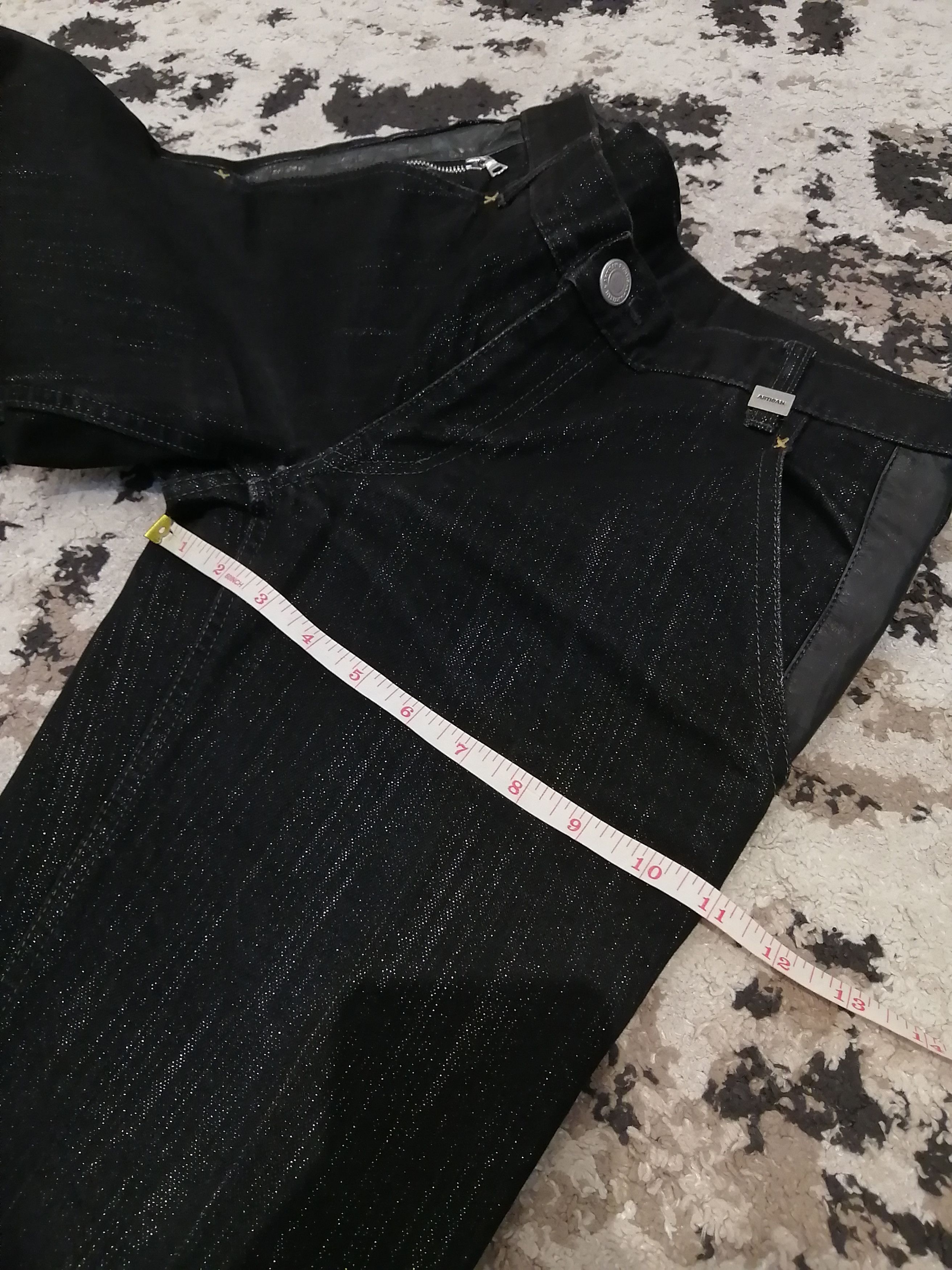 Japanese Brand Vintage Artisan Japan Denim + Leather Pants Size US 32 / EU 48 - 13 Thumbnail