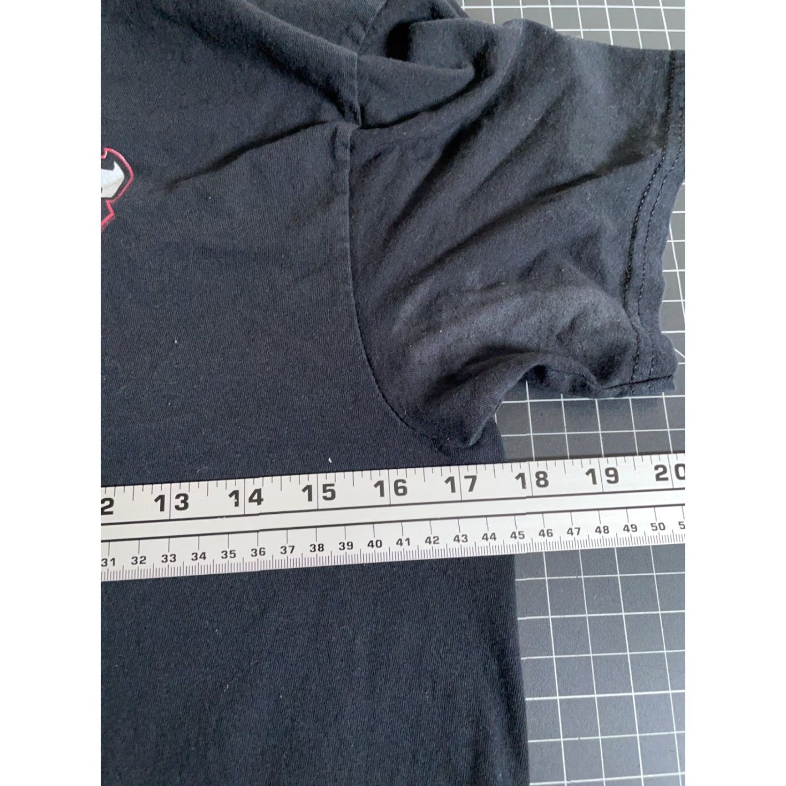 Fruit Of The Loom VINTAGE Fruit of the Loom Men's T-Shirt Adult Small Black Retro 90s Cars Double-Sided Size US S / EU 44-46 / 1 - 5 Thumbnail