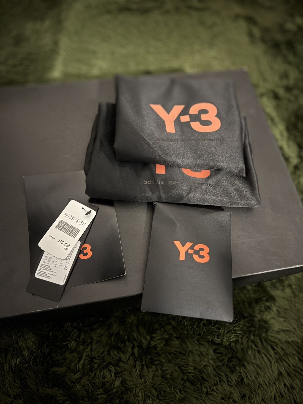 Yohji Yamamoto [US9.5] Y-3 Yohji Yamamoto Yuben Embroidery Logo Boots Size US 9.5 / EU 42-43 - 8 Thumbnail