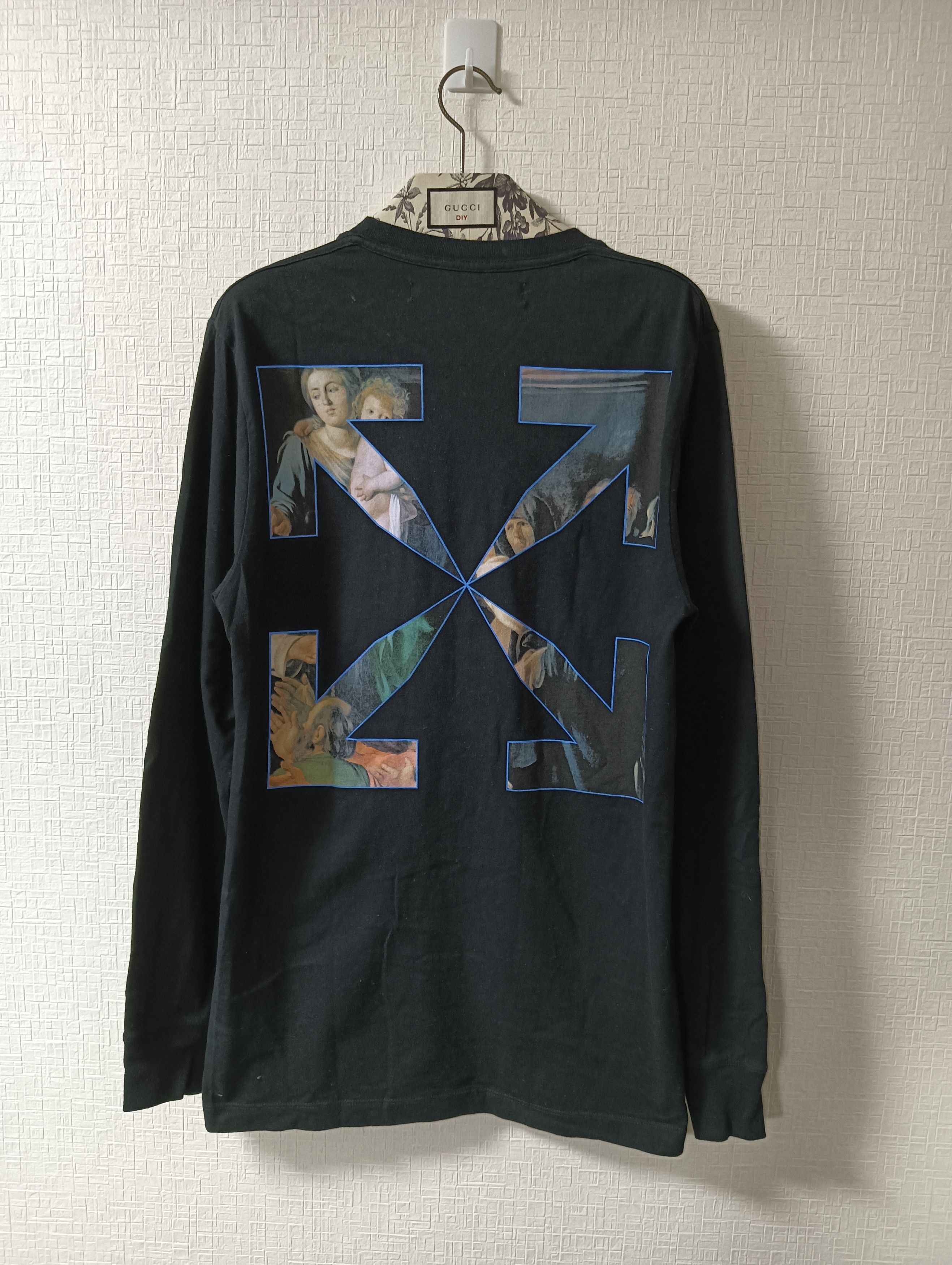Off-White Caravaggio Painting L/S Tee Size US M / EU 48-50 / 2 - 2 Thumbnail