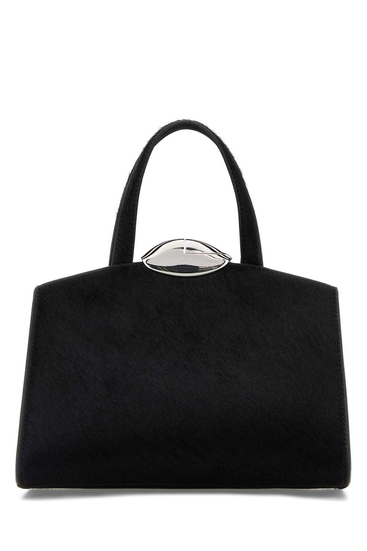 Black Calf Hair Serena La Petite Handbag
