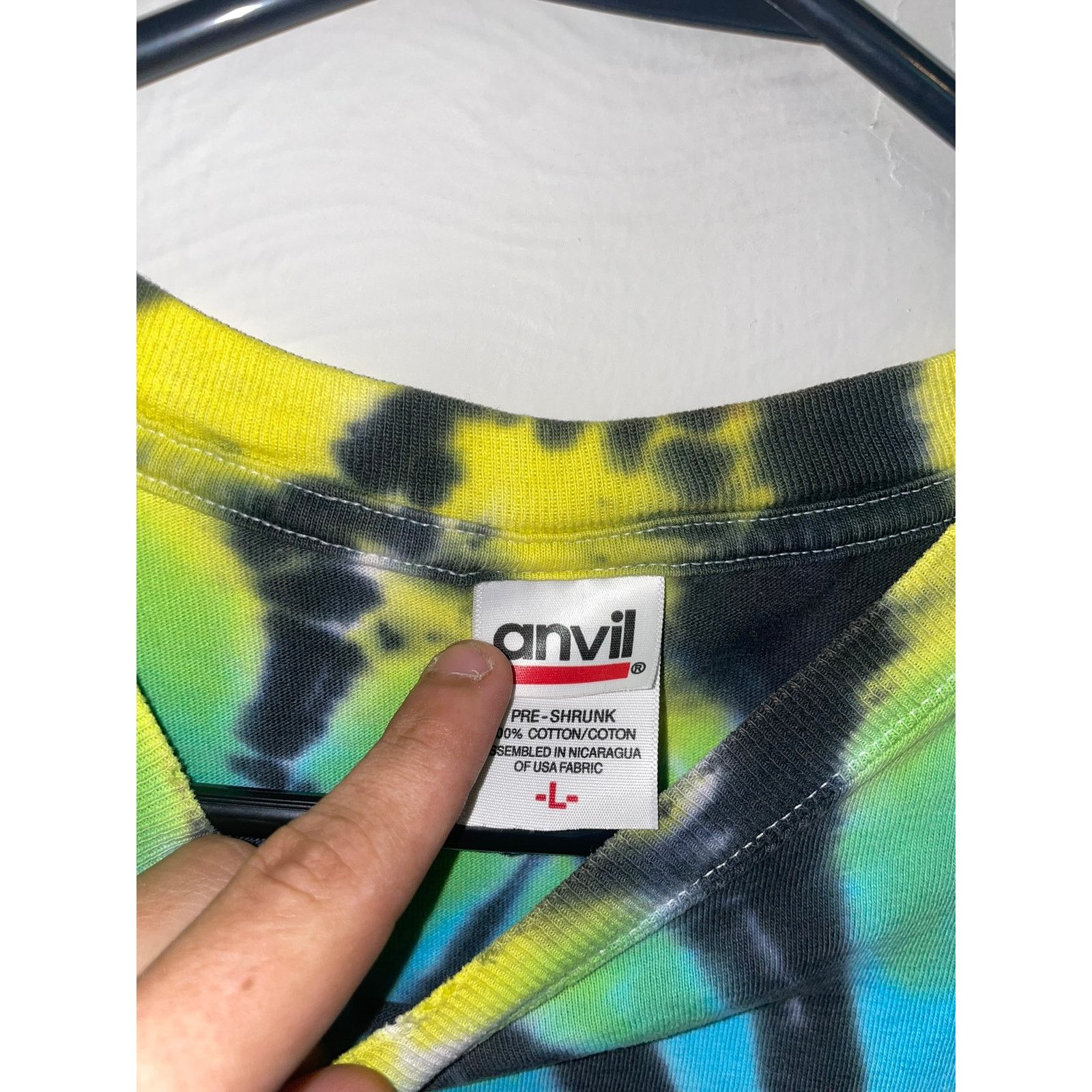 Anvil Vintage Process Software Shirt Tie Dye 90s Tee VTG Large L Size US L / EU 52-54 / 3 - 5 Thumbnail