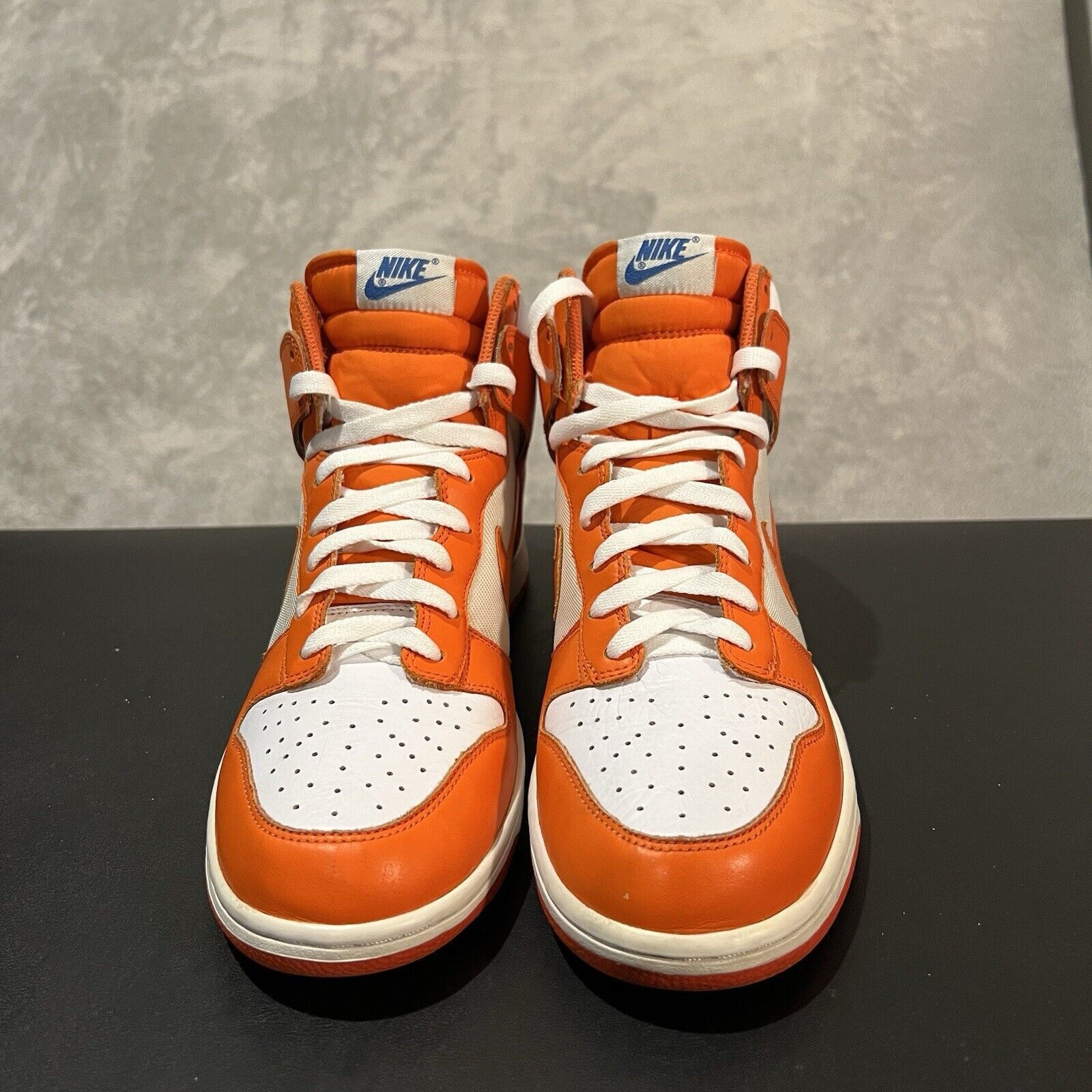 Nike Nike Dunk High Men's 11 Syracuse Orange 317982-181 2009 Size US 11 / EU 44 - 2 Thumbnail