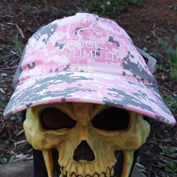Other NWT Ducks Unlimited Digital Camouflage Strap Back Hat Pink Size ONE SIZE - 1 Thumbnail