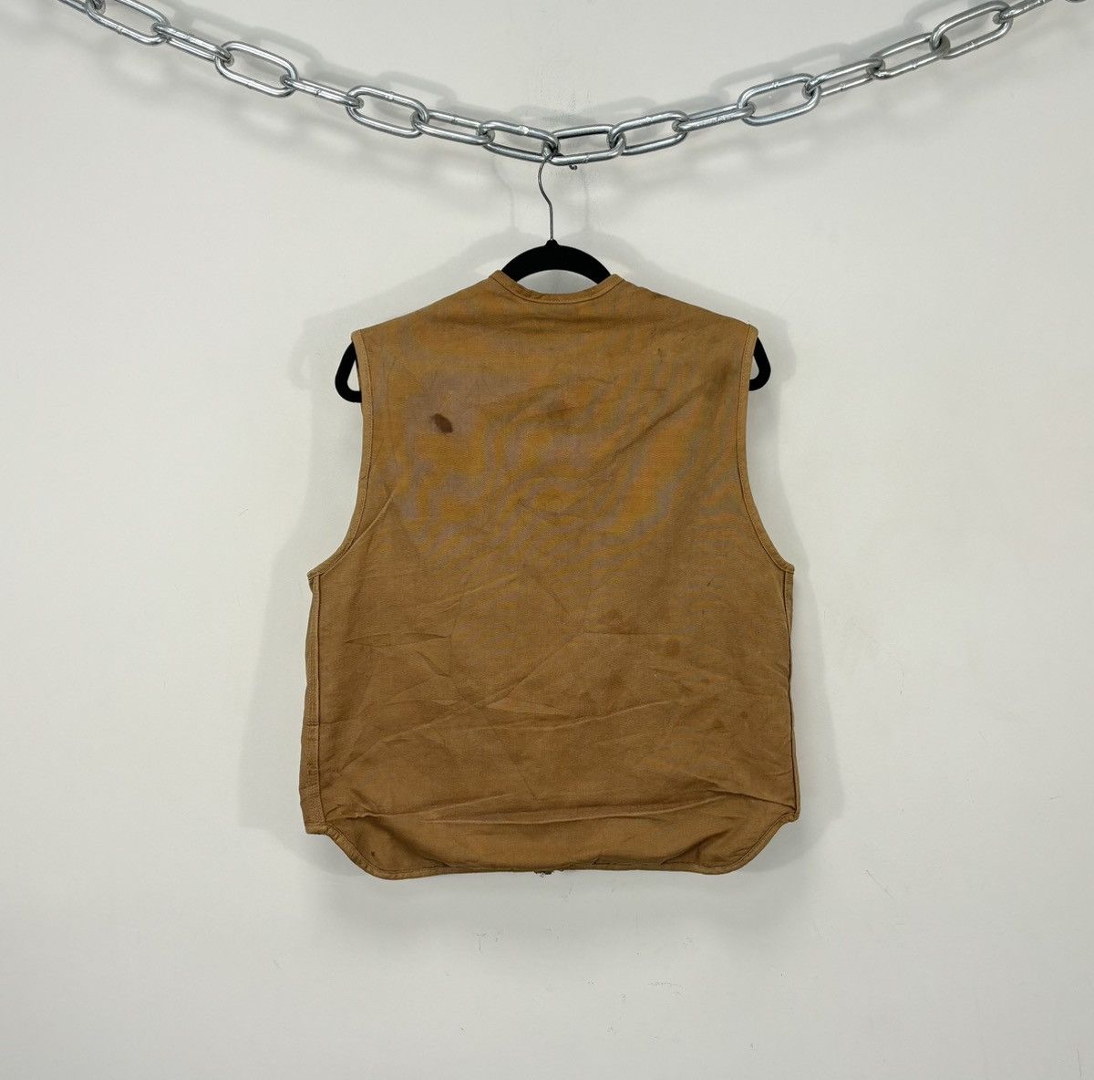 Carhartt Vintage 70s Carhartt Skeleton Bones Custom Sherpa Vest Size US M / EU 48-50 / 2 - 3 Thumbnail