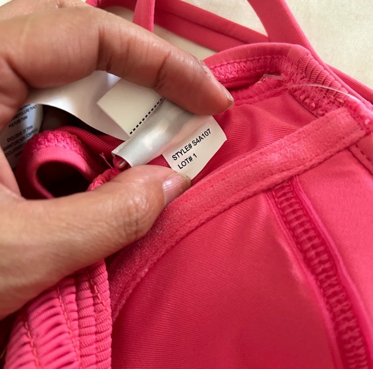 Kate Spade NWT Kate Spade pink Smocked Underwire One-Piece Swimsuit Size S / US 4 / IT 40 - 5 Thumbnail