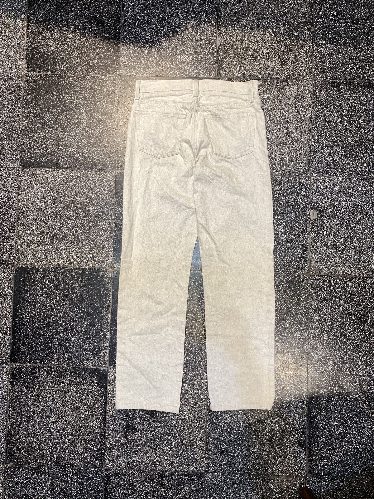 Helmut Lang × Uniqlo Helmut Lang By Uniqlo Silvergrey Denim Straight 28/30 Size US 30 / EU 46 - 5 Thumbnail