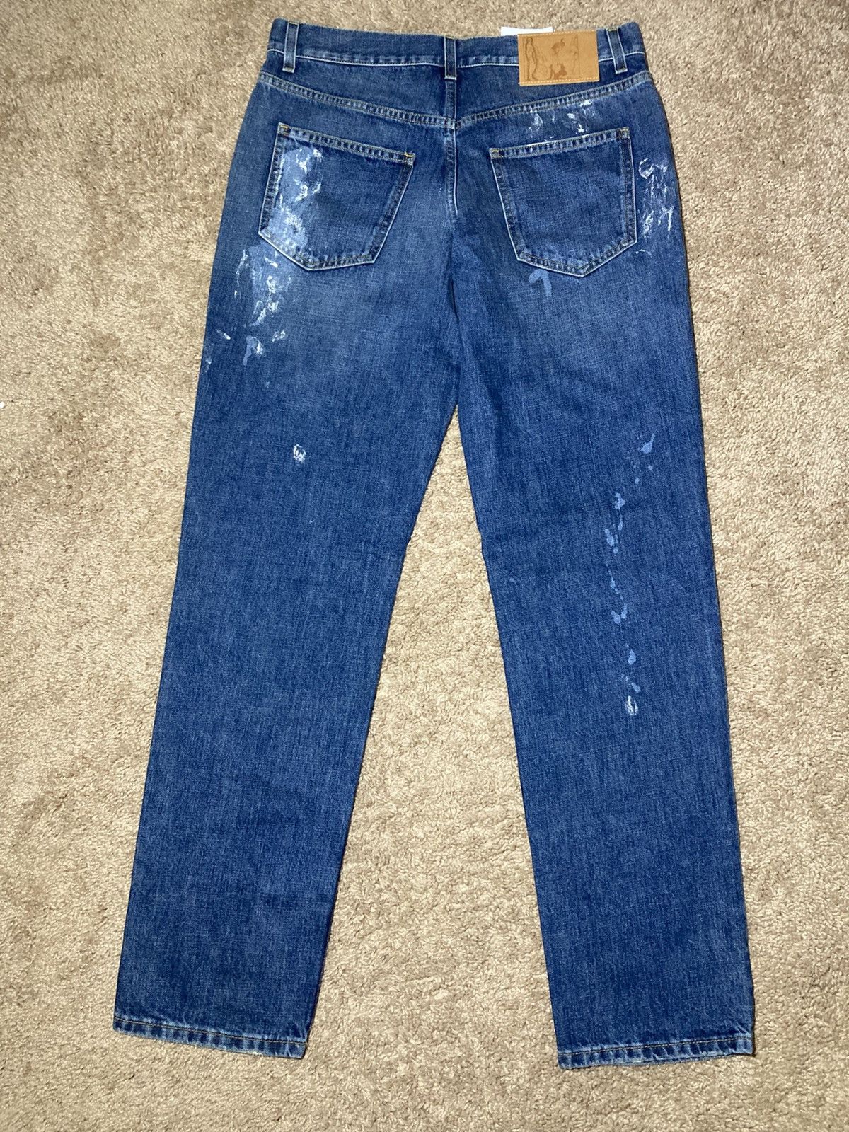 Martine Rose New SS21 Martine Rose Paint Splatter Distressed Jeans Large Size US 34 / EU 50 - 9 Thumbnail