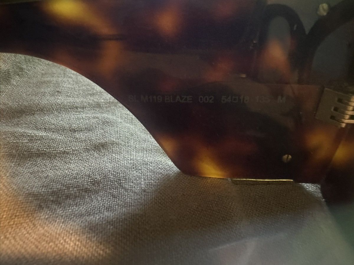 Saint Laurent Paris YSL BLAZE SUNGLASSES Size ONE SIZE - 5 Thumbnail