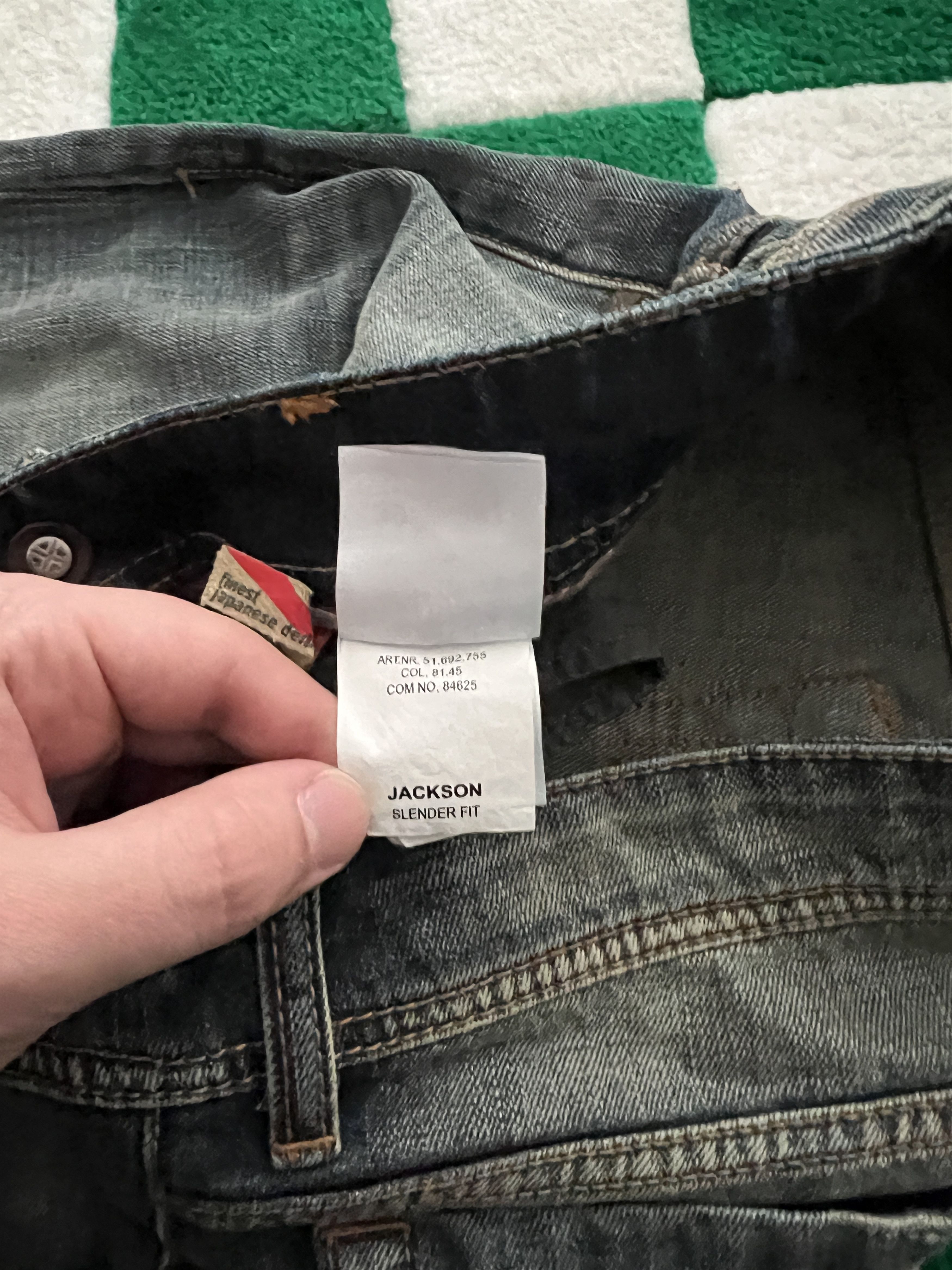 Japanese Brand Vintage Y2K Tribeca New York Japanese Denim Jeans Size US 30 / EU 46 - 17 Thumbnail