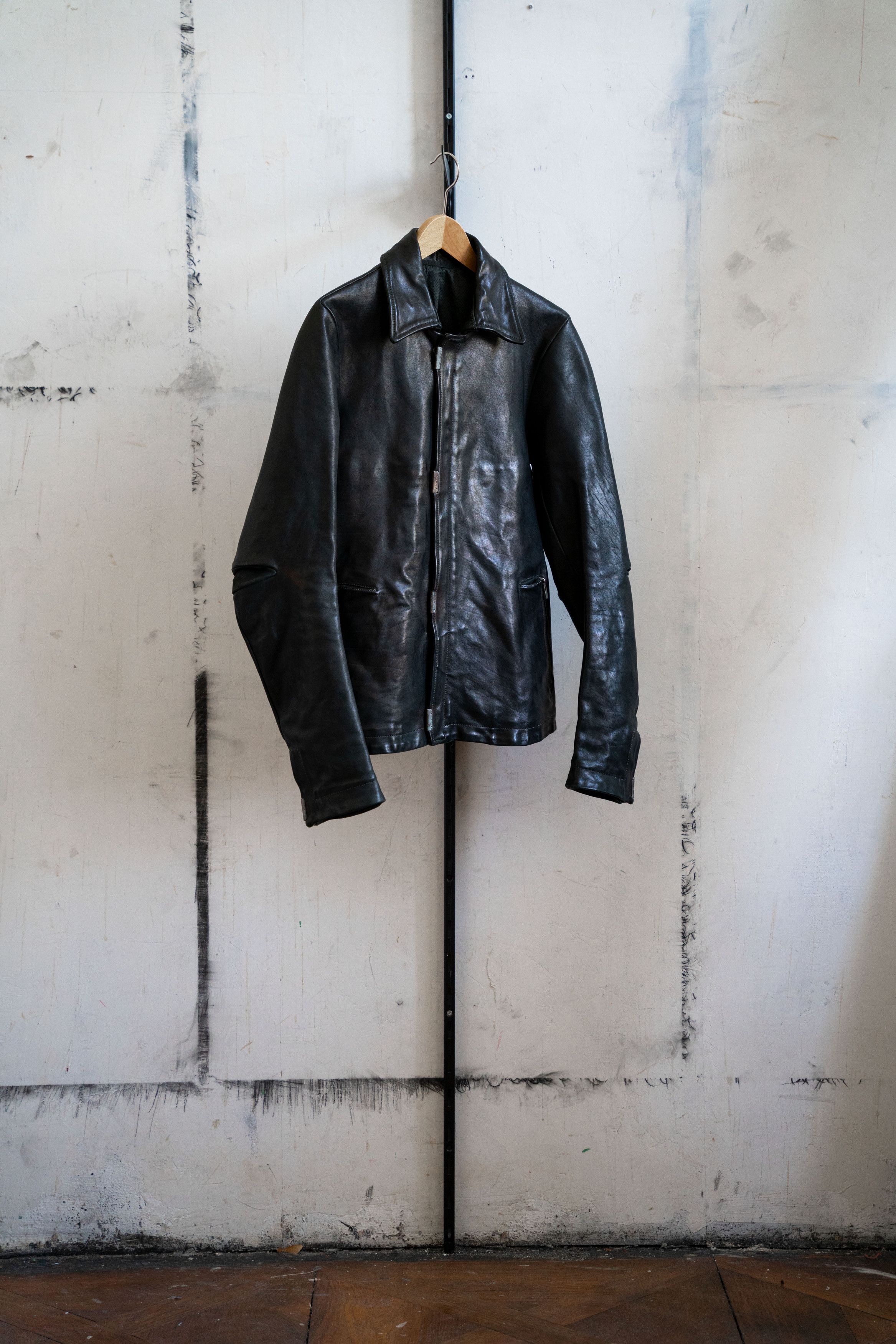 Carol Christian Poell Carol Christian Poell AM/2498 CORS Scarstich leather jacket Size US S / EU 44-46 / 1 - 5 Thumbnail