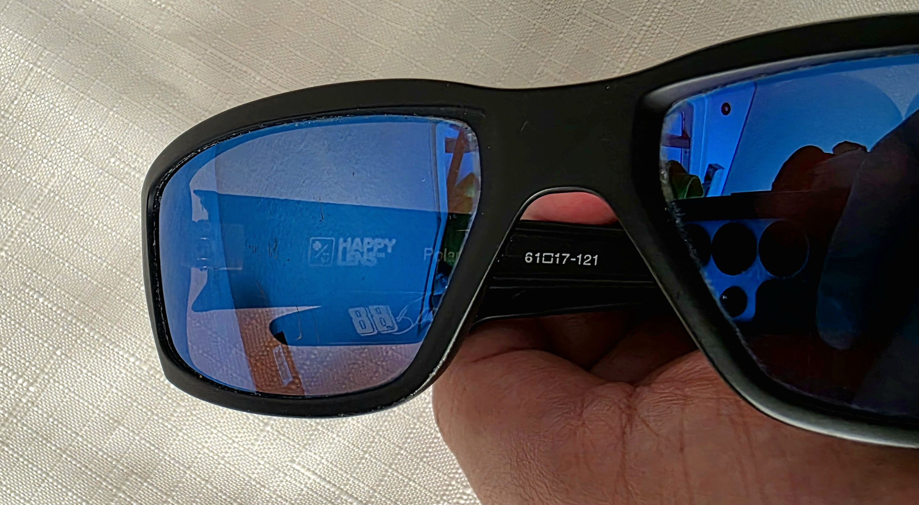 SPY Optic Spy Optics Dirty Mo Soft Matte Black Polar Blue Dale Jr 88 Size ONE SIZE - 7 Thumbnail