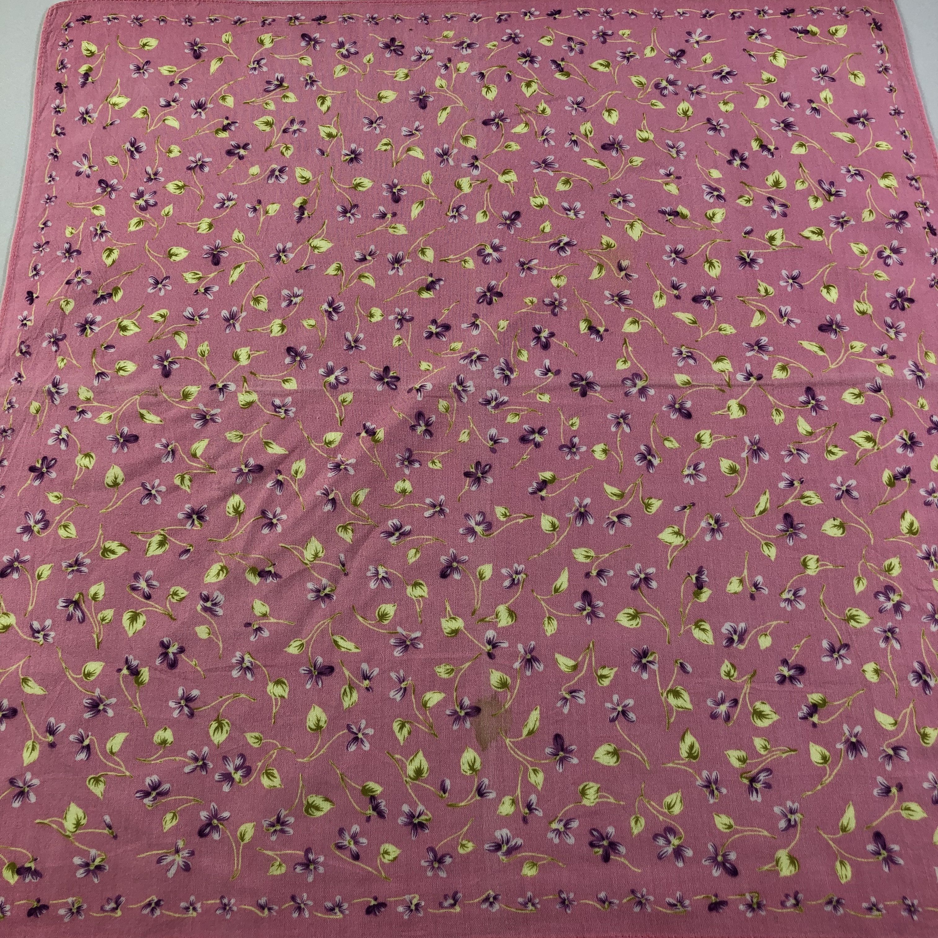 Fiorucci Fiorucci Floral Handkerchief Neckerchief Bandana H1939 Size ONE SIZE - 7 Thumbnail