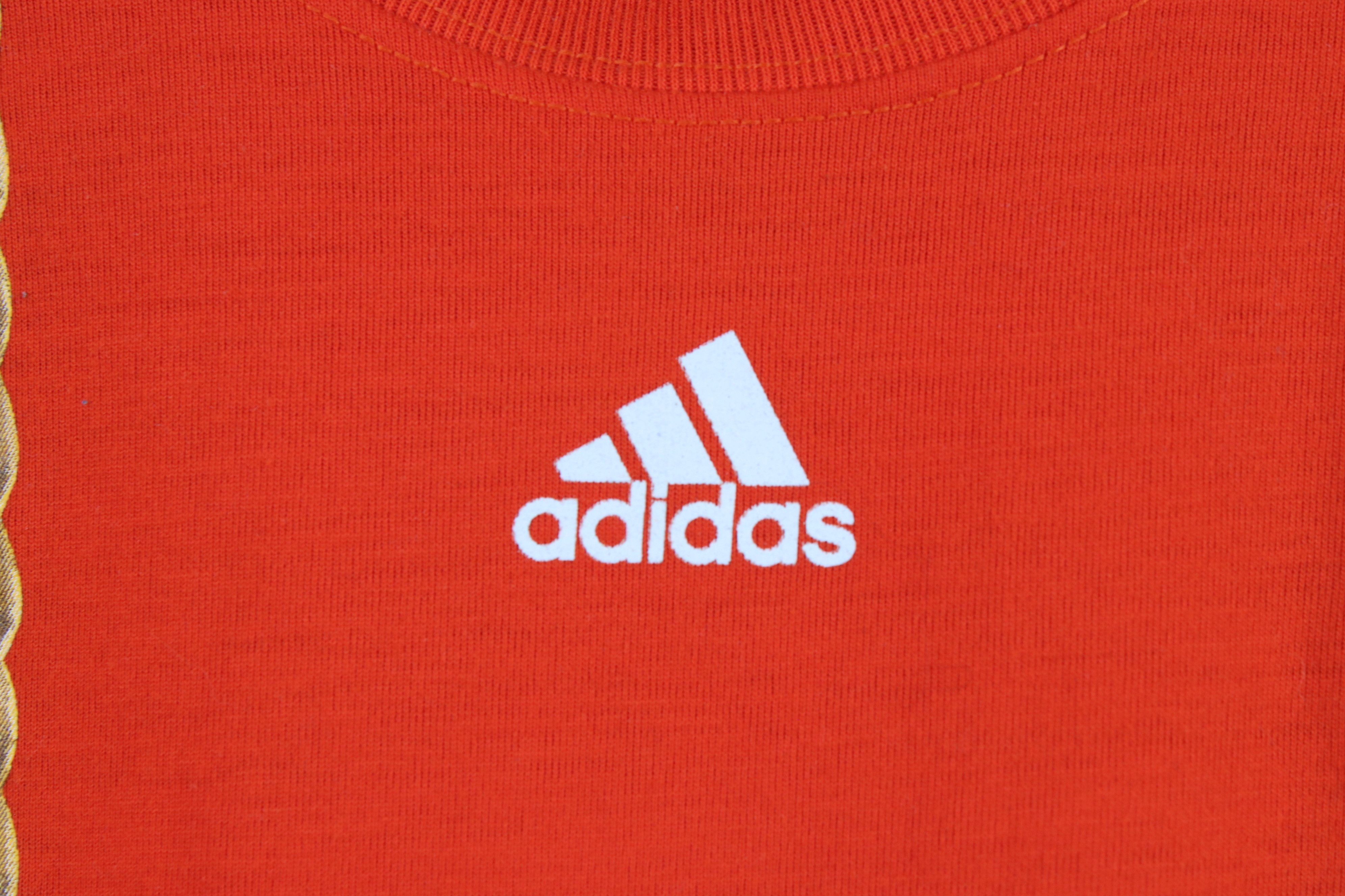 Adidas × Vintage Adidas of Miami Football Turnover Chain Short Sleeve T-Shirt Size US L / EU 52-54 / 3 - 4 Thumbnail