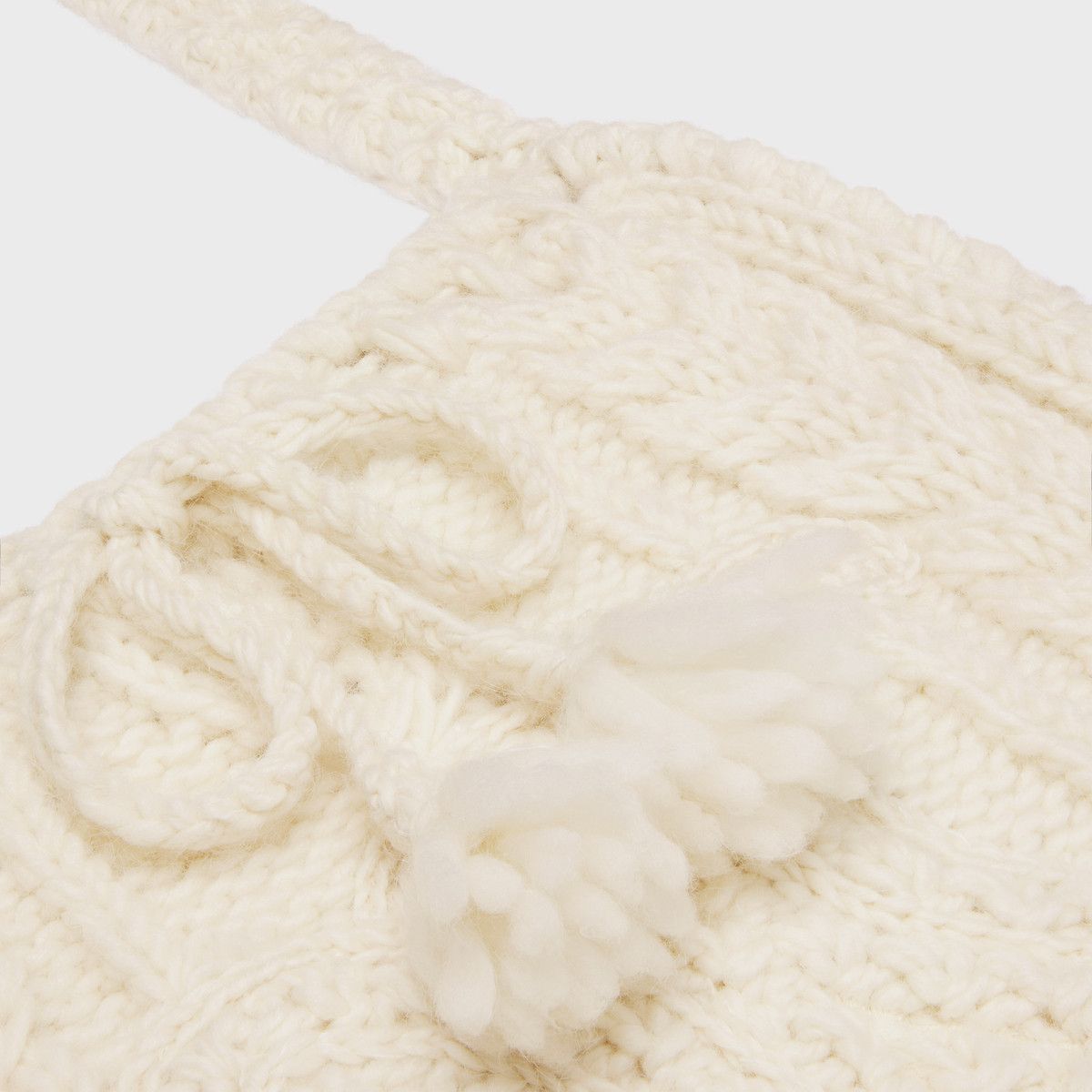 Celine o1w1db10125 2ADZ9930V Size: OS / Triomphe Mohair Wool Bag Size ONE SIZE - 3 Thumbnail