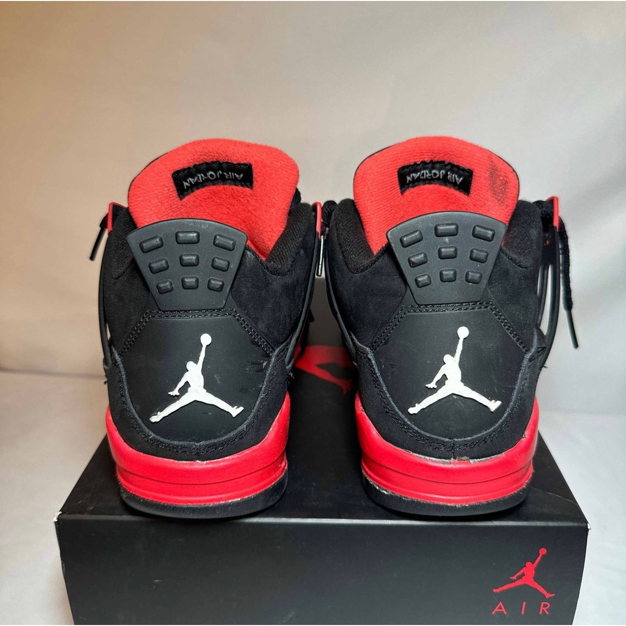 Jordan Brand × Nike Size 5.5 Nike Air Jordan 4 Retro GS Red Thunder Men's Shoes Size US 5.5 / EU 38 - 5 Thumbnail
