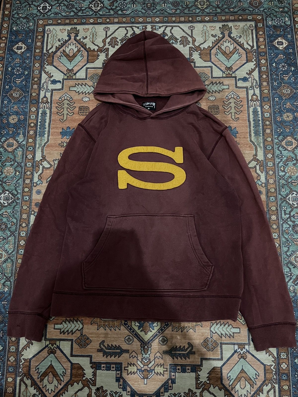 Stussy 00's Stussy S Logo Hoodie Size US M / EU 48-50 / 2 - 1 Thumbnail