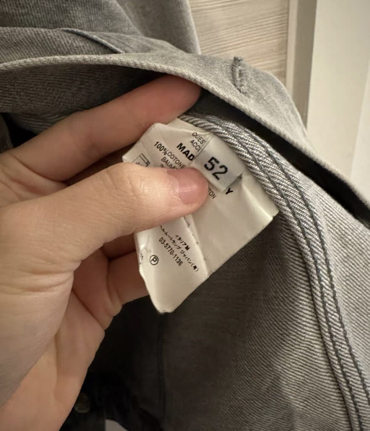 Helmut Lang Cotton Denim Jacket Size US L / EU 52-54 / 3 - 4 Thumbnail