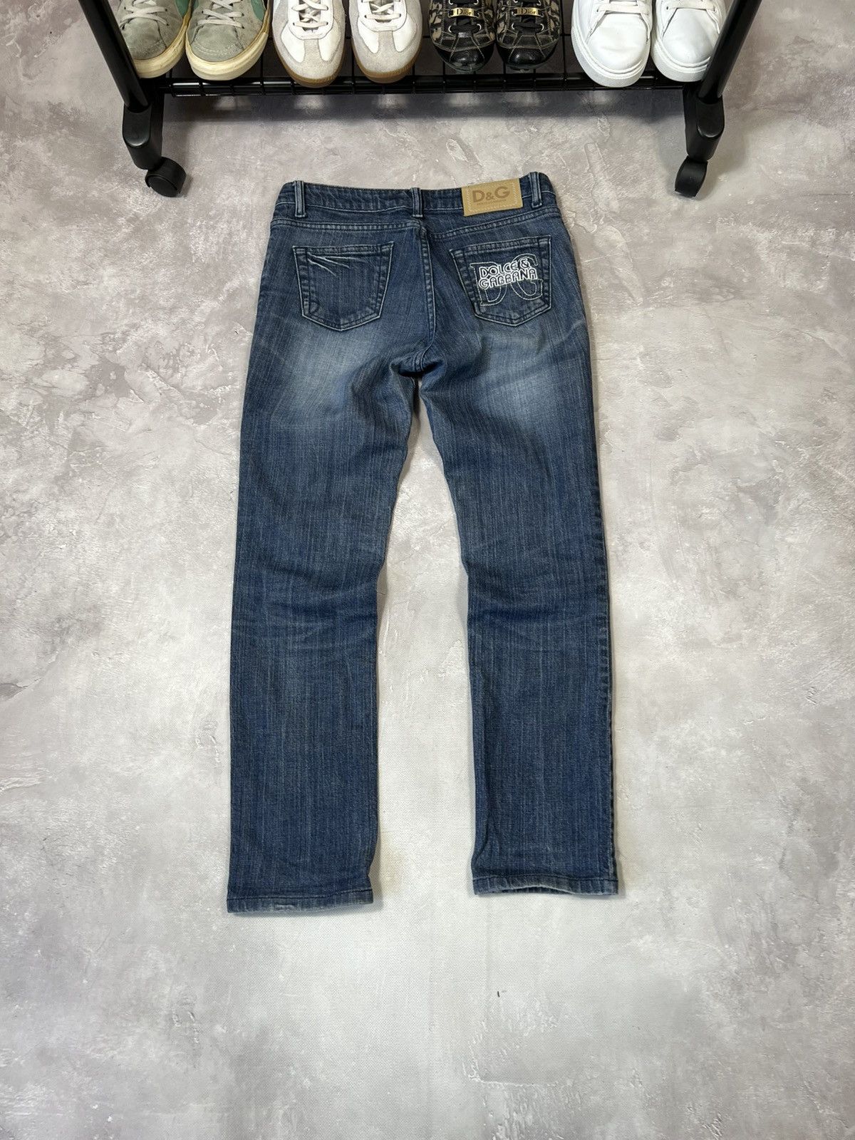 Dolce & Gabbana × Vintage Vintage Dolce Gabbana Y2k Jeans Size 30" / US 8 / IT 44 - 1 Thumbnail