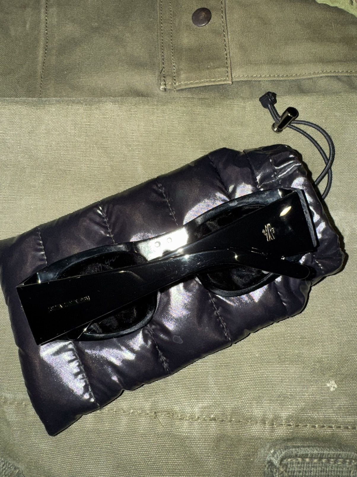 Moncler Moncler Genius x 1017 ALYX 9SM oval sunglasses Size ONE SIZE - 3 Thumbnail
