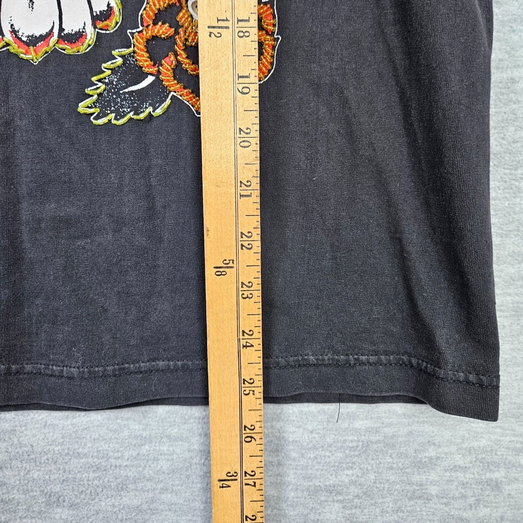 Vintage Cream Soda Tee Unisex Adult T-Shirt Size M Black Embroidered Short Sleeve Vintage: No Size M / US 6-8 / IT 42-44 - 5 Thumbnail