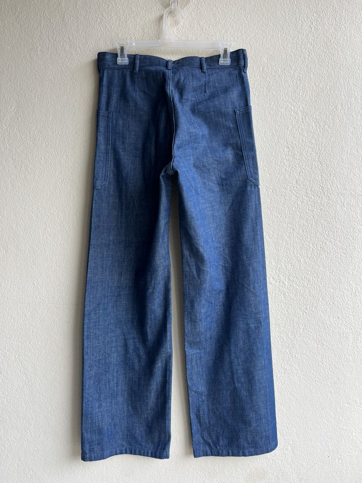 HYKE Hyke Japan 2 Pocket Denim Wide Leg Jeans Size US 29 - 3 Thumbnail