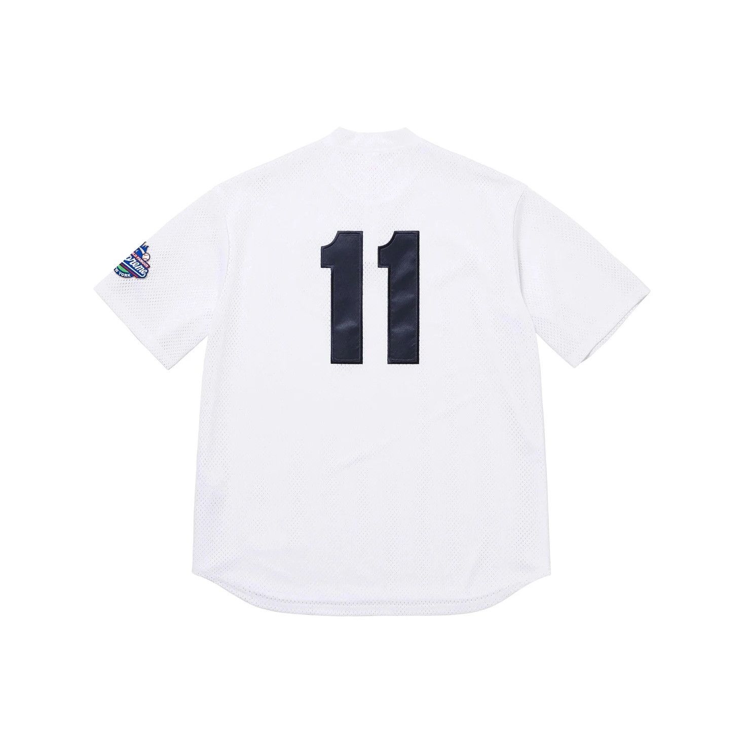 Supreme Supreme Logo Patch Mesh Jersey Size S Size US S / EU 44-46 / 1 - 1 Thumbnail