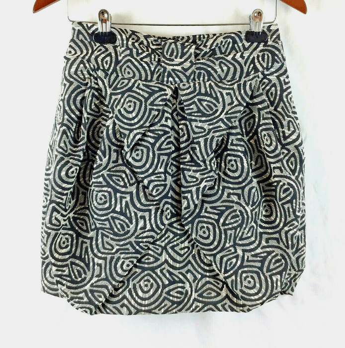 Eva Franco Anthropologie Eva Franco Bubble Skirt Sz 2 Tapestry Mini XS ...