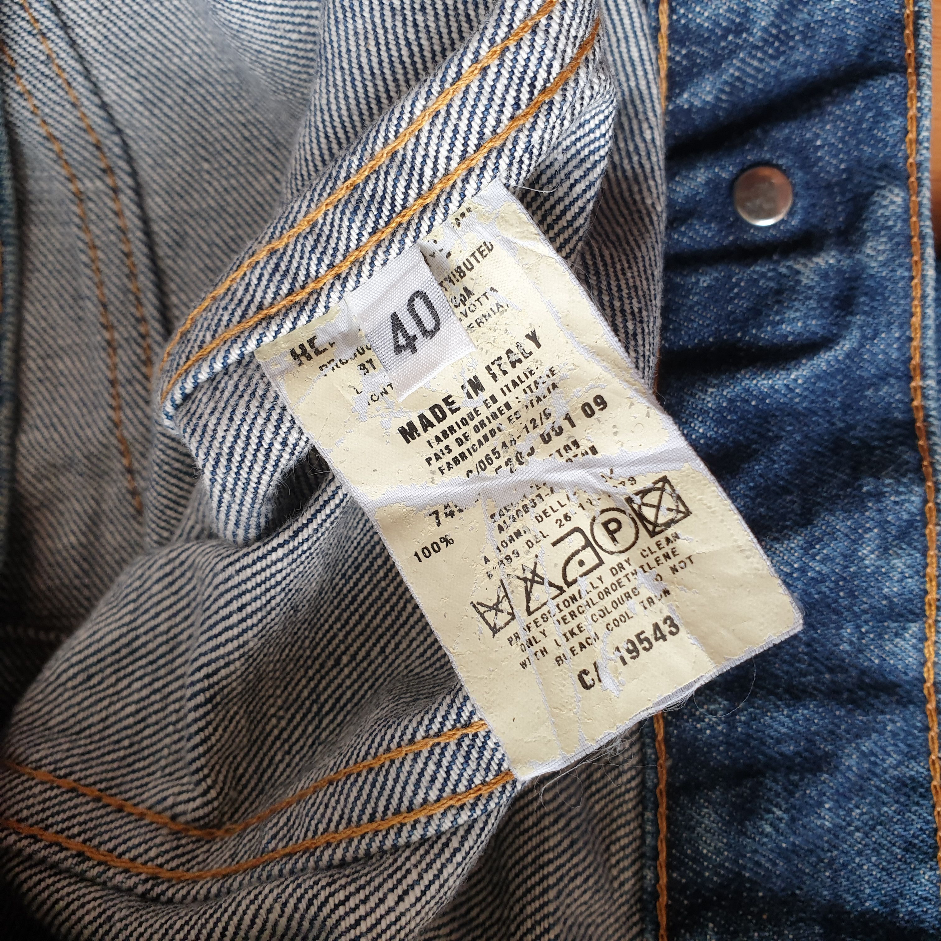 Helmut Lang Vintage Helmut Lang Denim Jacket Size US M / EU 48-50 / 2 - 8 Thumbnail