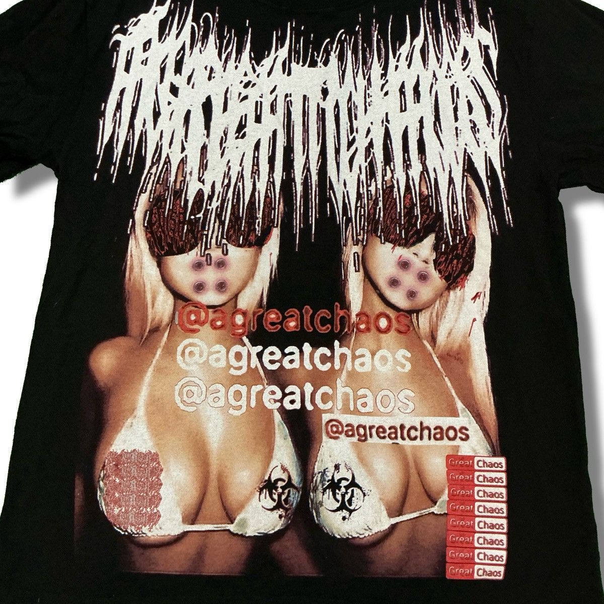 Ken Carson Ken Carson x Droland Miller Tee (AGC Tour Leg 1) Size US S / EU 44-46 / 1 - 2 Thumbnail