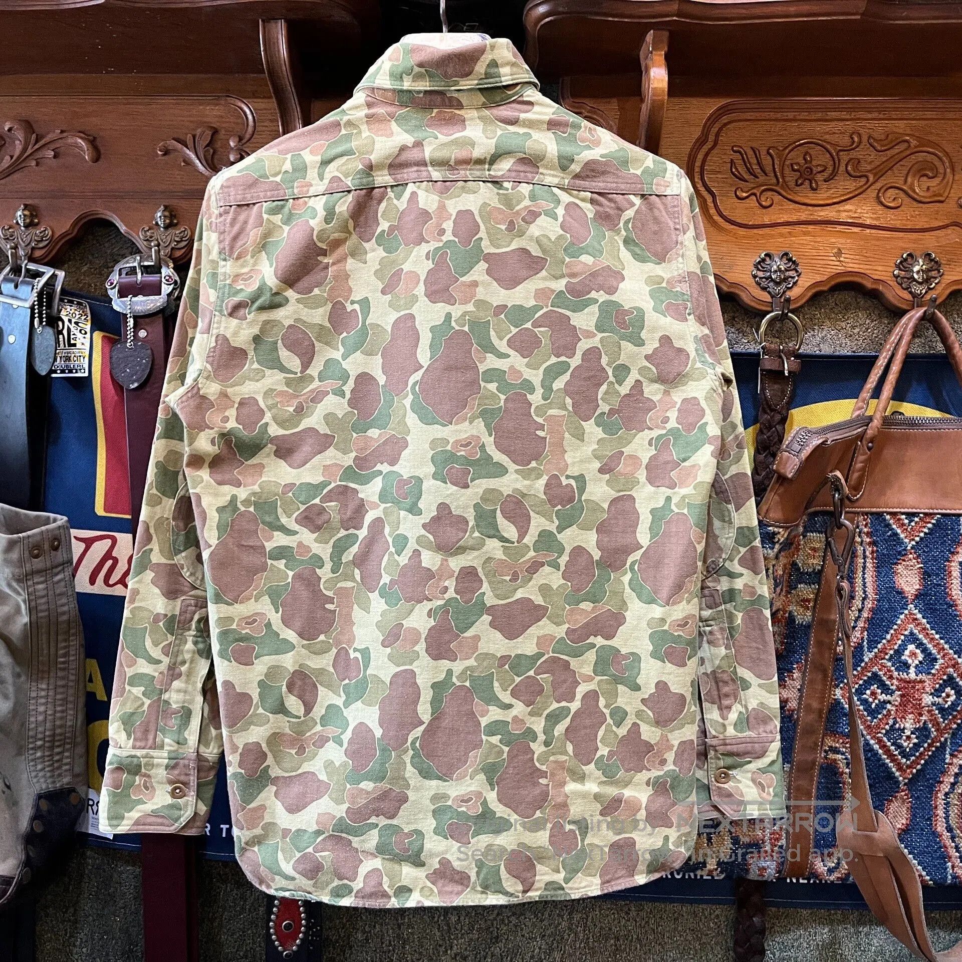 RRL Ralph Lauren RRL Limited Camouflage Shirt. Size US S / EU 44-46 / 1 - 2 Thumbnail