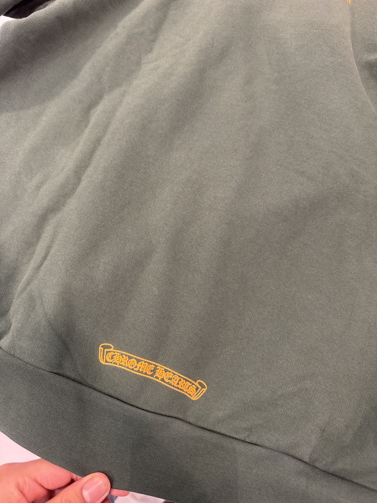 Chrome Hearts Chrome Hearts T Bar Green/Orange Hoodie Size US S / EU 44-46 / 1 - 5 Thumbnail