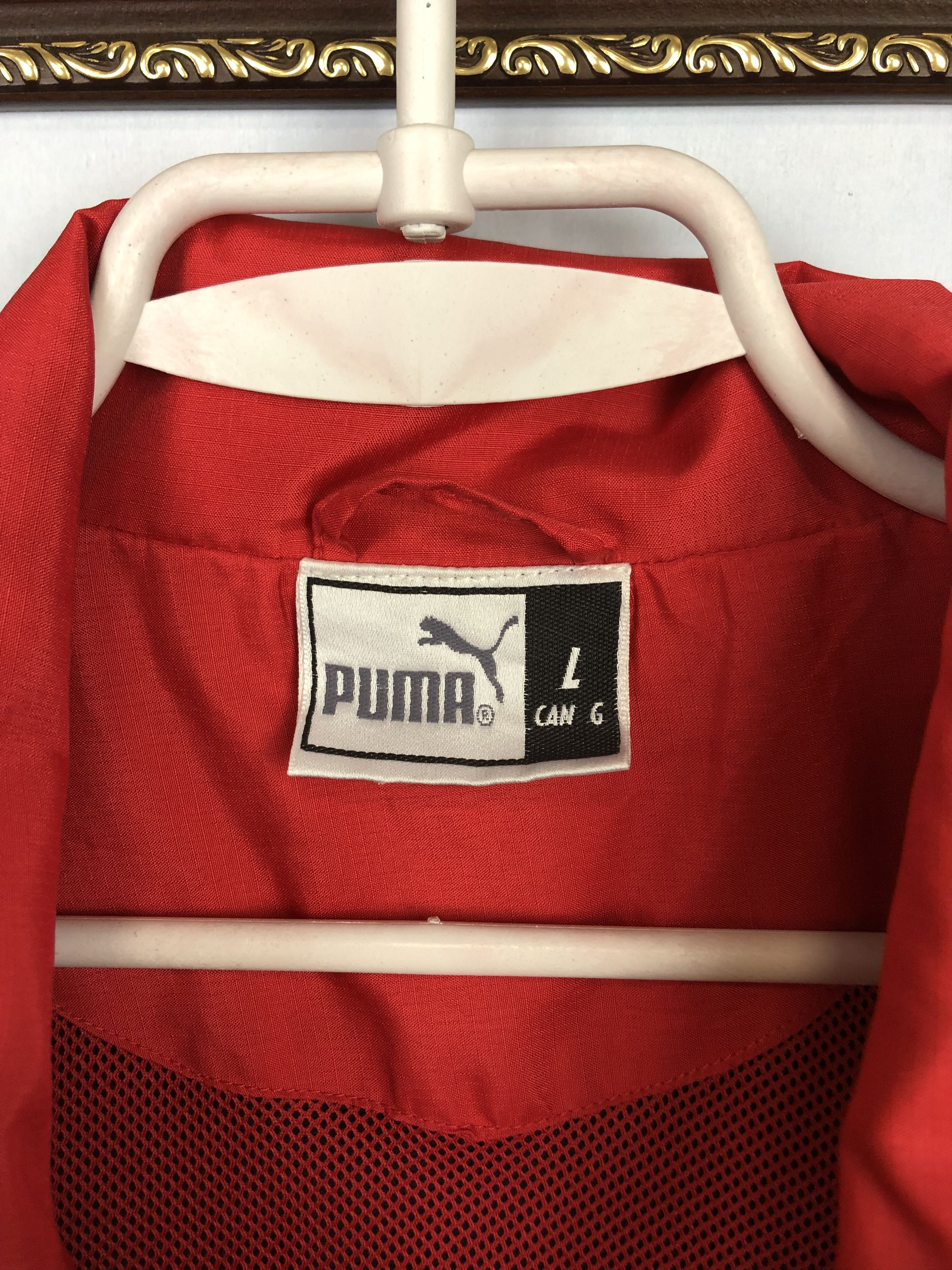 Vintage Vintage Puma Stoke City Football Jacket Soccer Track Top Zip Size US L / EU 52-54 / 3 - 4 Thumbnail