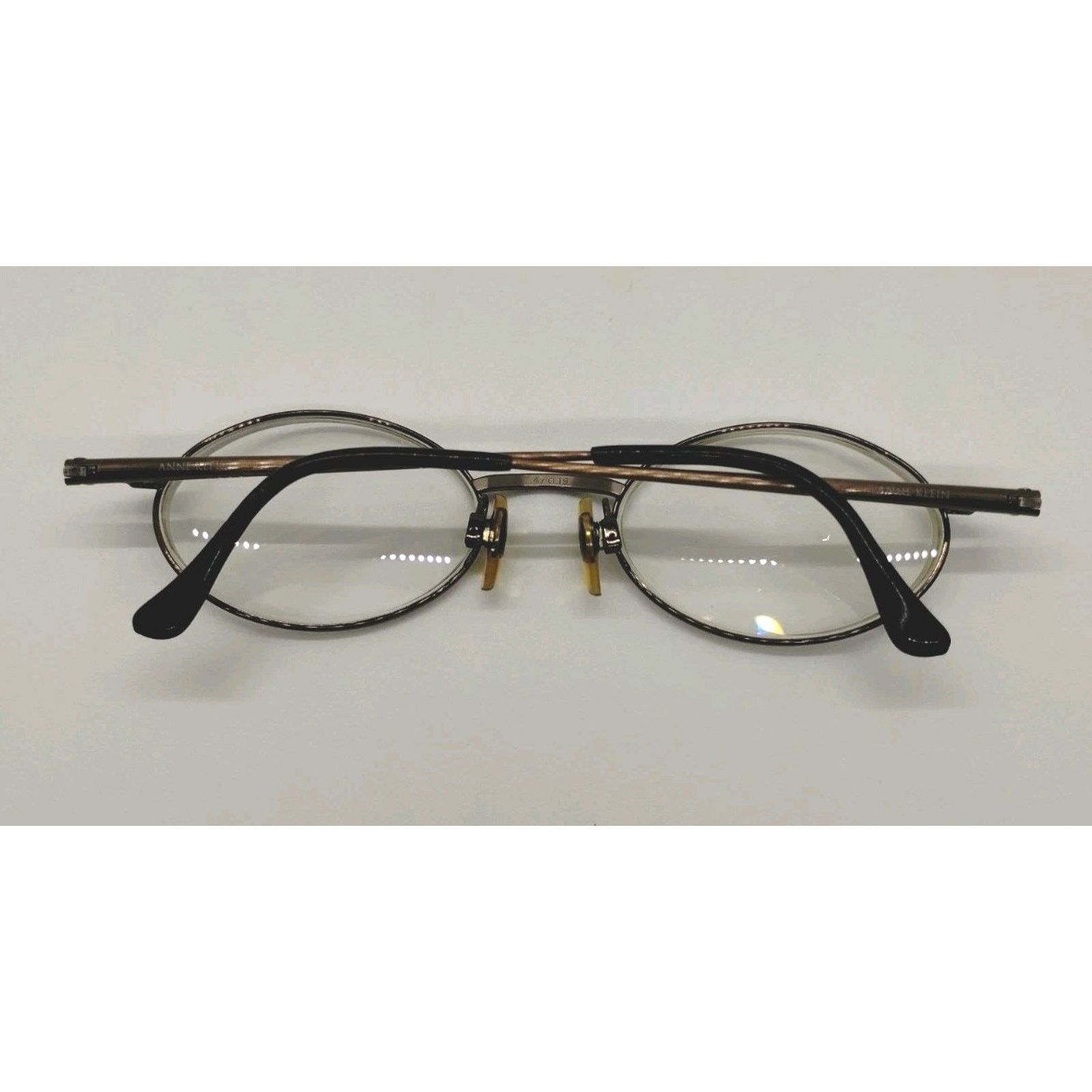 Anne Klein Anne Klein Eyeglass Frames 6009 K1091 Rubbed Bronze Size ONE SIZE - 2 Thumbnail