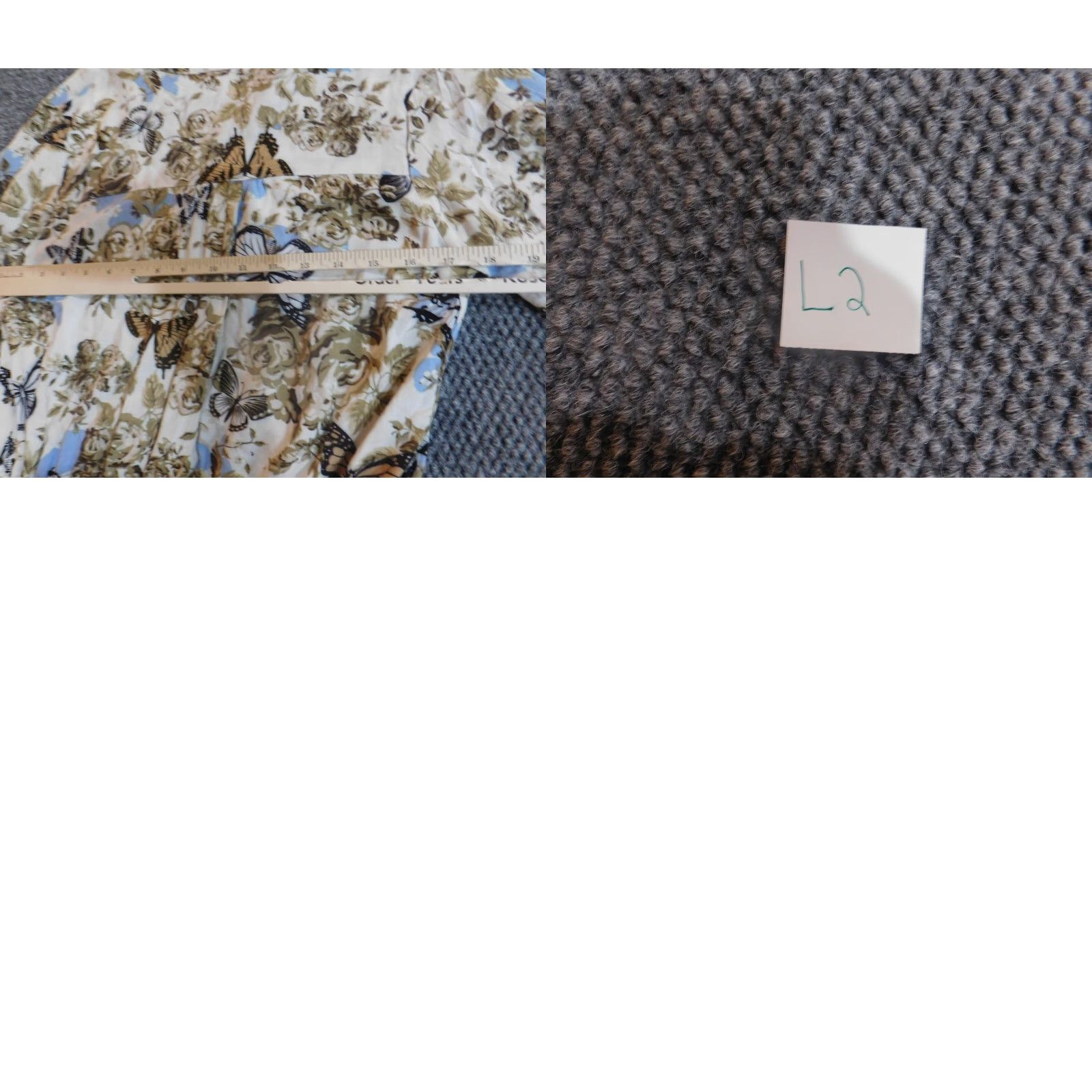 Vintage Icky Me Womens Blouse S Beige Floral Long Sleeve Pullover Stretch Casual Logo Collared Polyester Rayon Classic Vintage No Size S / US 4 / IT 40 - 9 Thumbnail