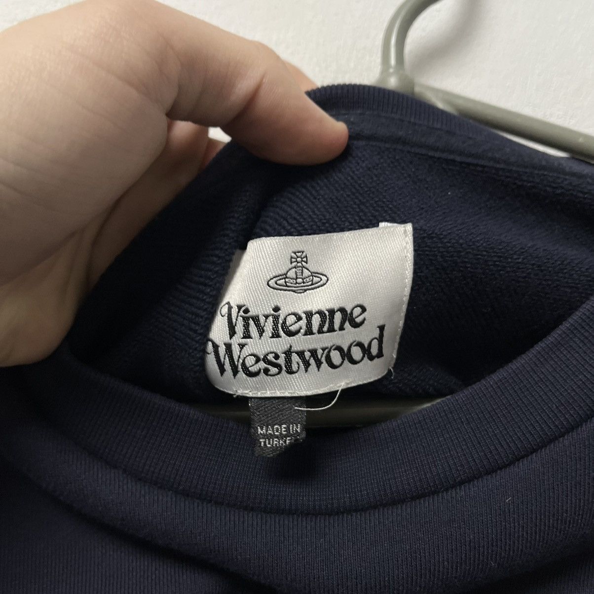 Vivienne Westwood Vivienne Westwood Sweatshirt Navy XL Size US XL / EU 56 / 4 - 9 Thumbnail