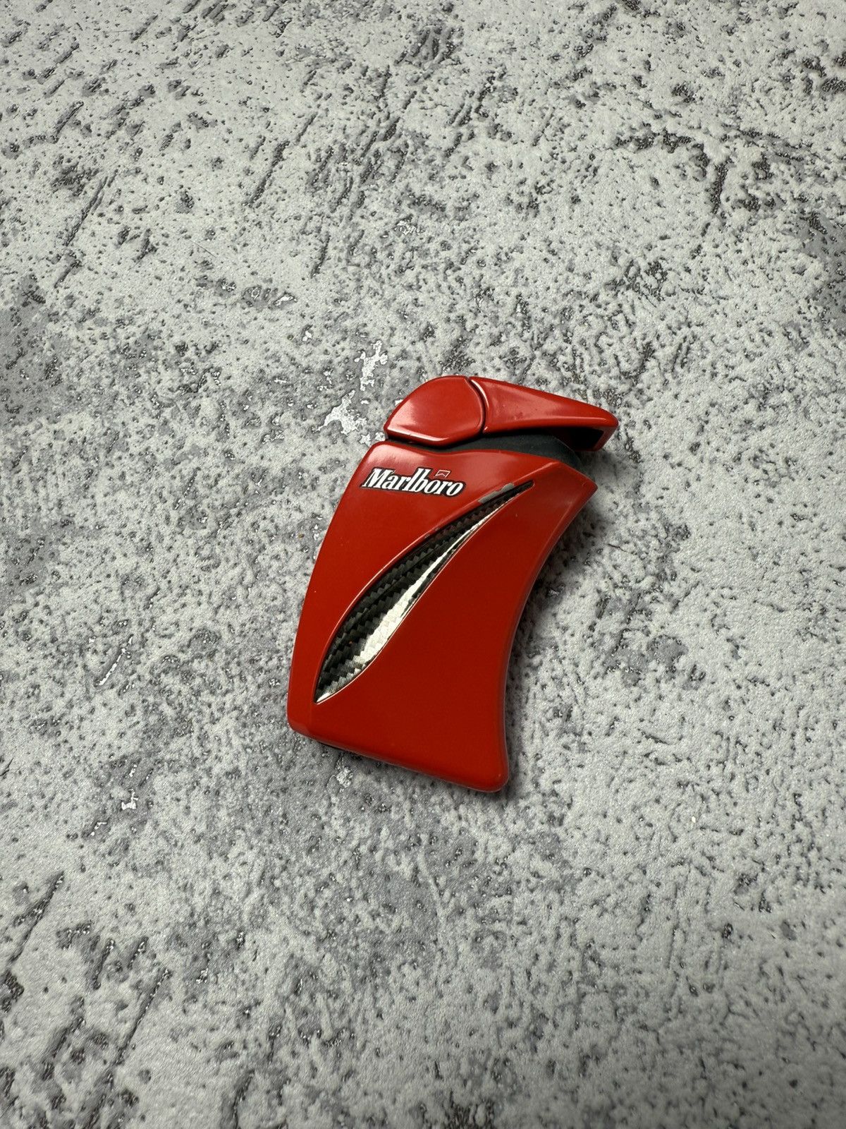 Marlboro Y2K ELEGANCE MARLBORO GEOMETRIC METAL PUNK ROCK LIGHTER Size ONE SIZE - 1 Thumbnail