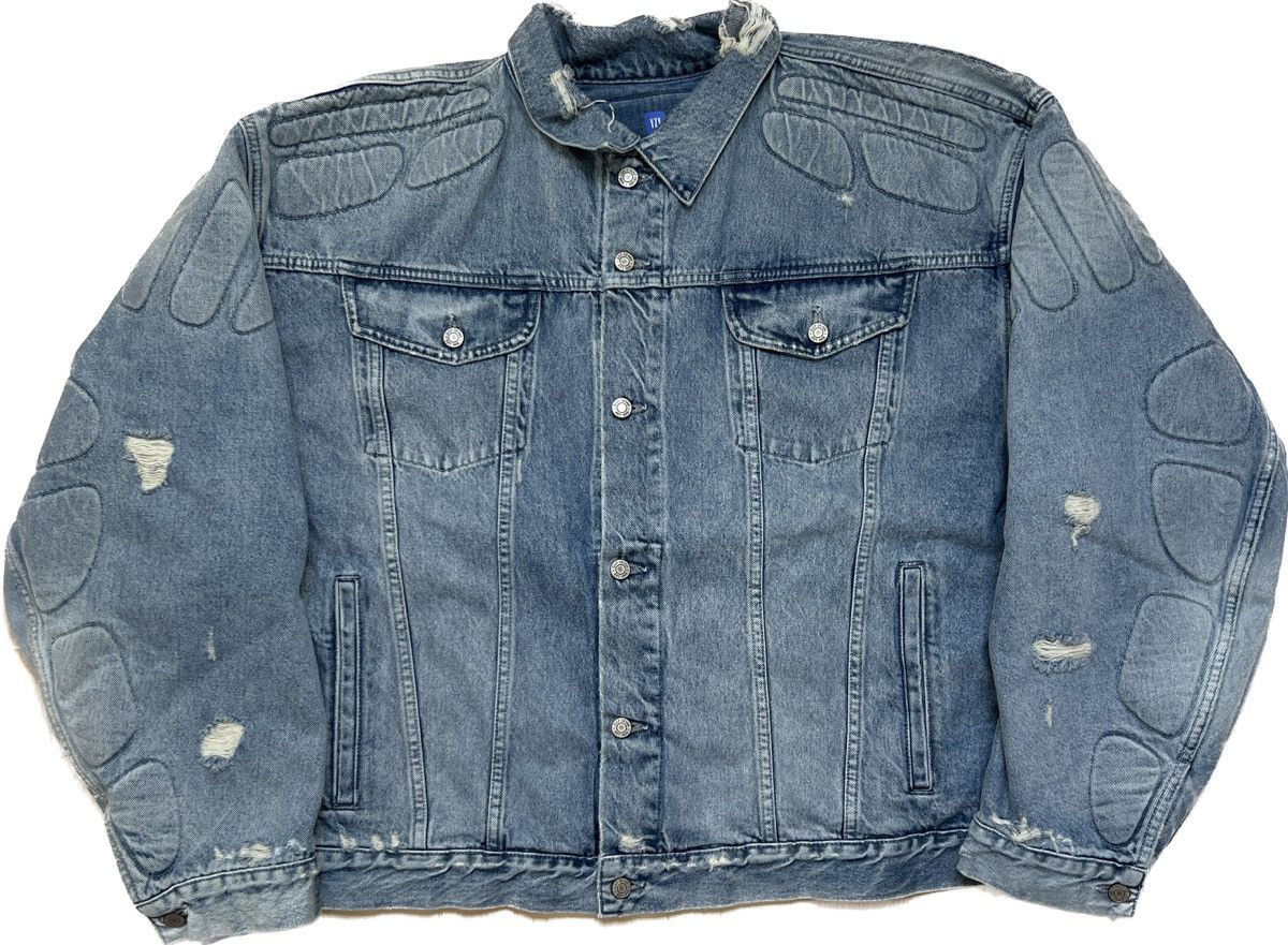 Gap Yeezy Gap Engineered By Balenciaga Padded Denim Jacket Grailed