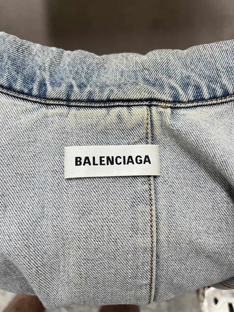 Balenciaga Balenciaga Denim Jacket Size US M / EU 48-50 / 2 - 3 Thumbnail
