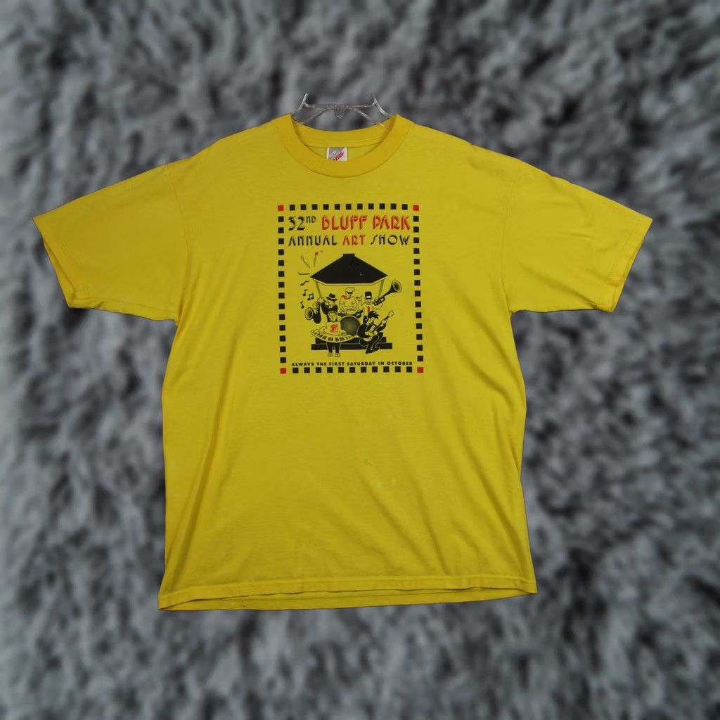 Jerzees VINTAGE Jerzees Heavyweight 50/50 Cotton T-Shirt SUN
