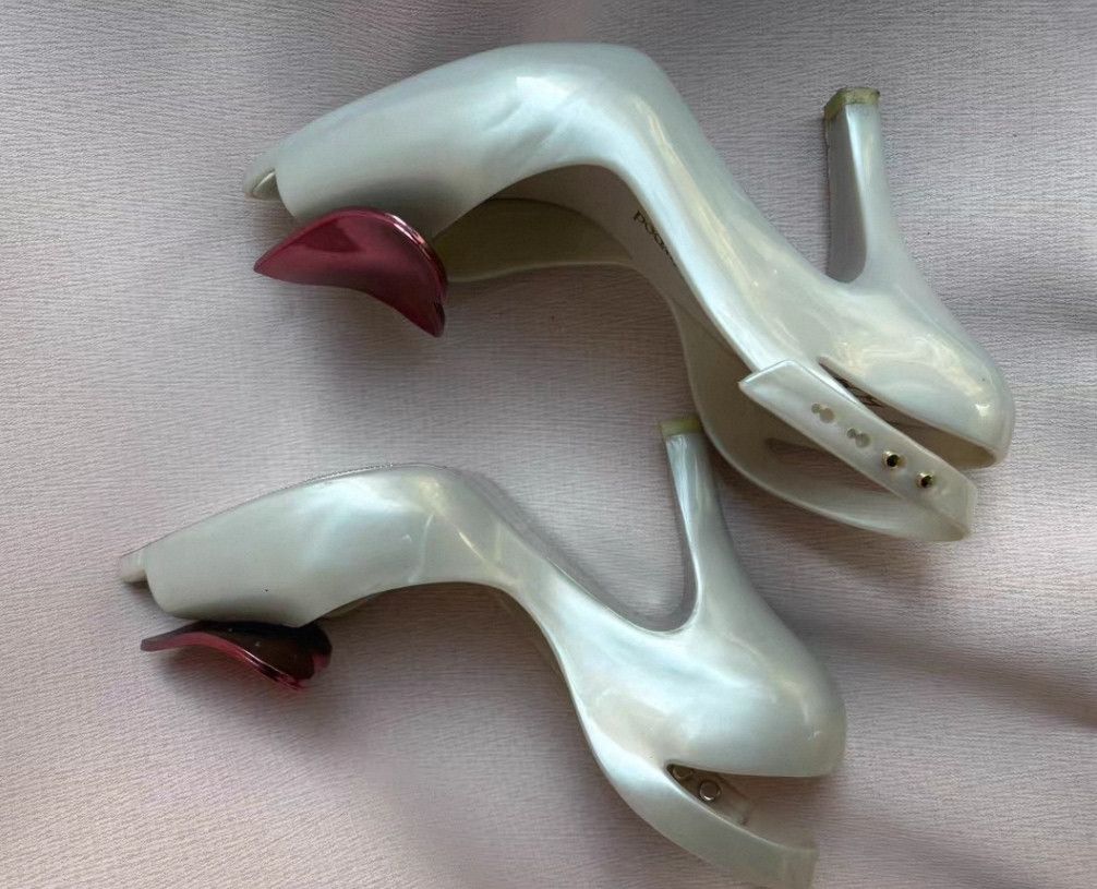 Vivienne Westwood Vivienne Westwood Pearl Heart Heels . Size US 8 / IT 38 - 5 Thumbnail