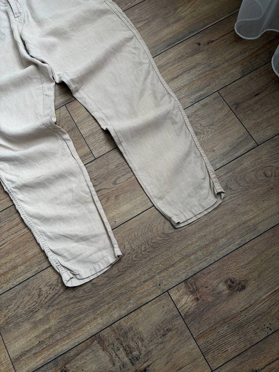 Vilebrequin Vilebrequin Beige Linen Mens Pants Size US 34 / EU 50 - 3 Thumbnail