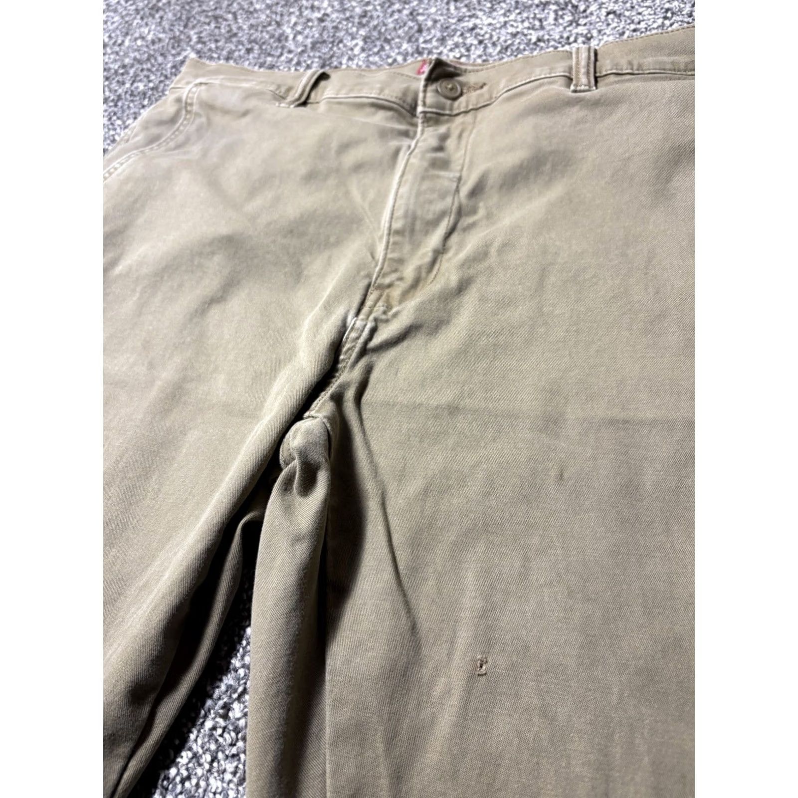 Levi's Levi's XX Chino Pants Mens 36x32 Brown Regular Taper Fit Stretch Red Tab Chino Jeans Casual Men 36 Brown 32in Inseam Vintage: No Size US 36 / EU 52 - 6 Thumbnail