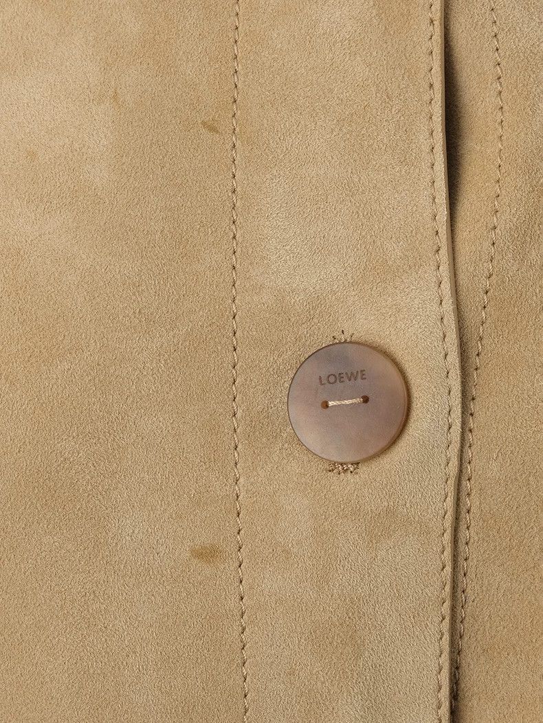 Loewe LOEWE Kakish beige suede jacket Size XXS / US 00 / IT 34 - 7 Thumbnail