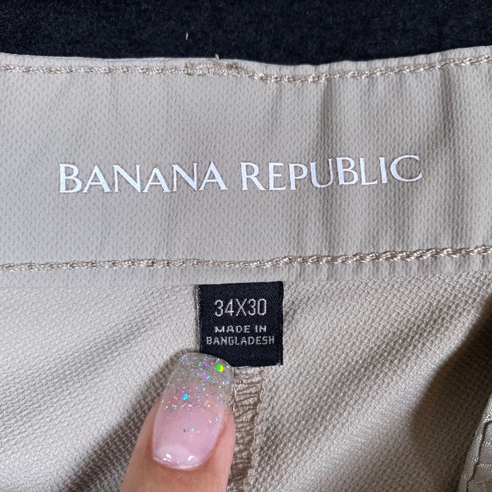 Banana Republic Banana Republic Mens Pants Tan Golf Athletic Straight Leg Stretch 34x30 34x28 Plaid Rain Pants Workwear Casual Size US 34 / EU 50 - 4 Thumbnail