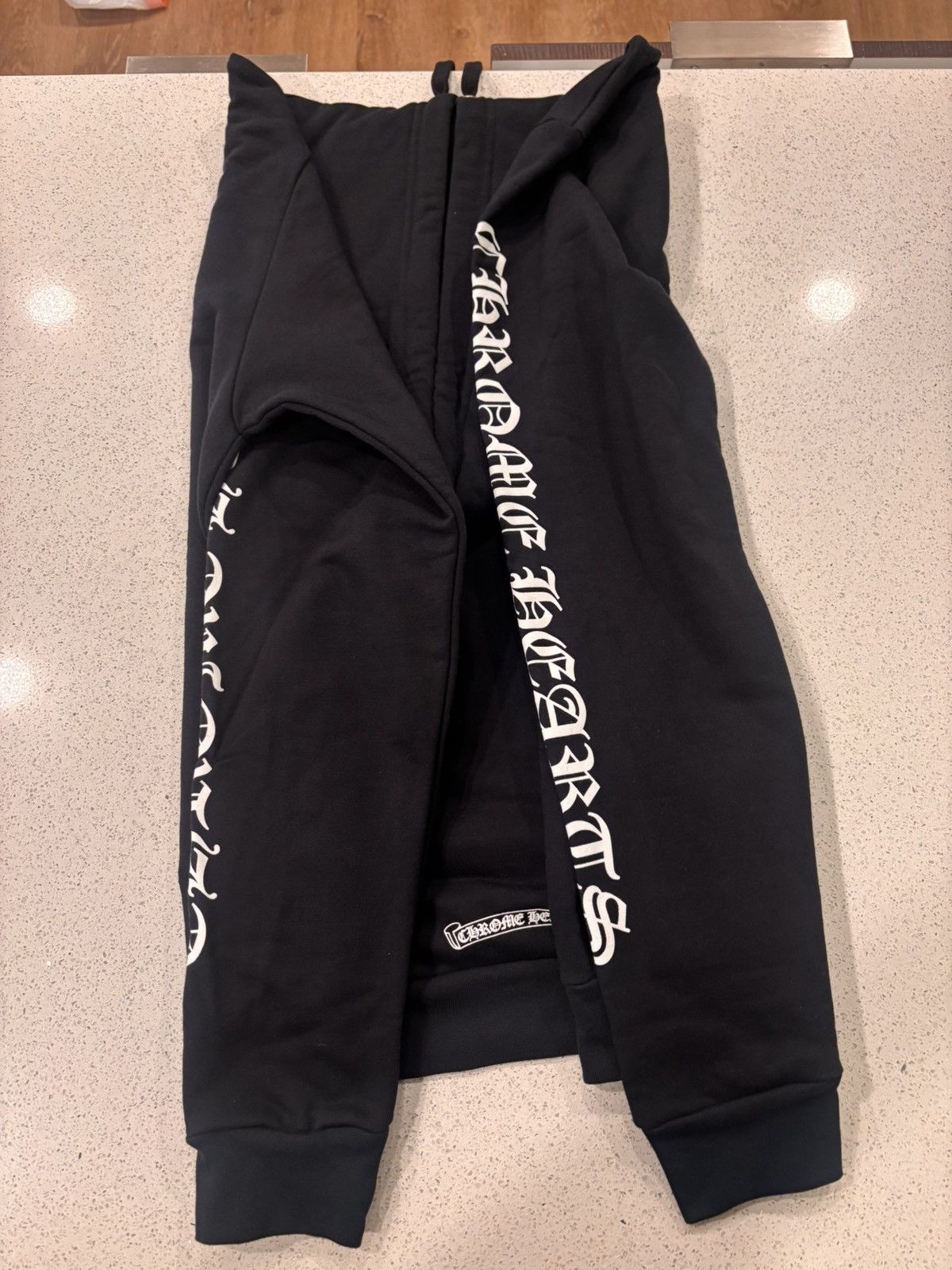 Chrome Hearts Chrome Hearts Scroll Logo Black Hoodie Size US M / EU 48-50 / 2 - 4 Thumbnail