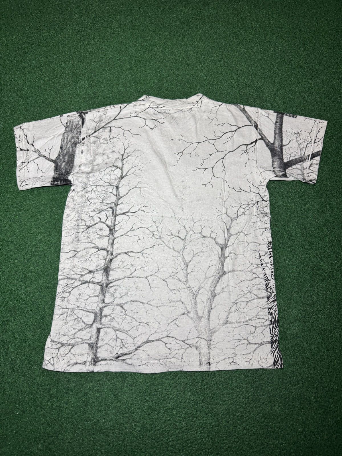 Vintage Vintage Wolf Dog Animal 90s Nature Aop XS/S 18x24 T Shirt Size US S / EU 44-46 / 1 - 3 Thumbnail