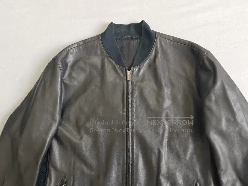 Hermes Hermes Leather jacket, black, goat leather jacket, side co Size US L / EU 52-54 / 3 - 2 Thumbnail